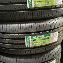 235 55 17 Set Of New Tires 