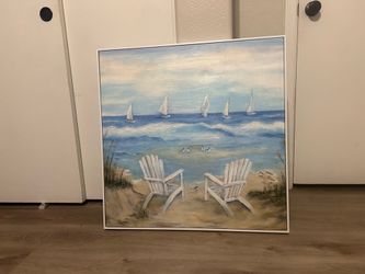 Beach painting