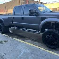 2008, F450, Super Duty, Diesel, 130K miles, clean pink