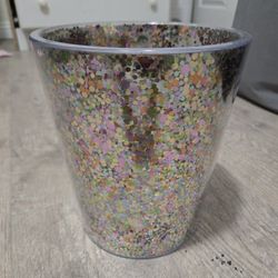Plastic Glitter Ice Bucket
