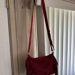 Minnetonka Red Leather purse