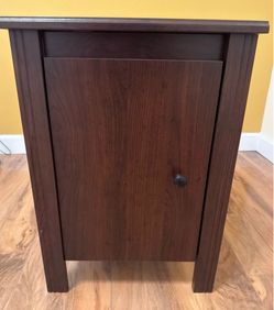 IKEA Brusali Nightstand / Bedside Table – Dark Brown – Excellent Condition