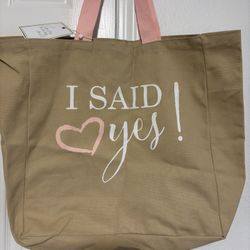 Engagement marriage tote