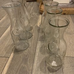 7 Glass Carafes Used For Events / Event Decor
