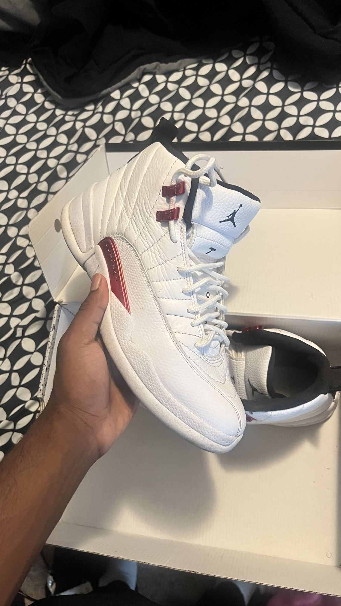 Best Up Metallic Red Jordan 12’s  