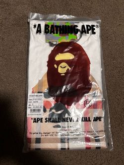 A Bathing Ape BAPE Graphic T-Shirt White Size L