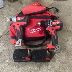 Milwaukee Brushless Drill And Impact Set 