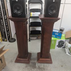 JBL 306p Mkii And Speaker Stands 