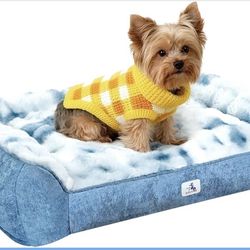 Brand new Dog Bed with Shredded Foam Filling, 35" * 25"(M)