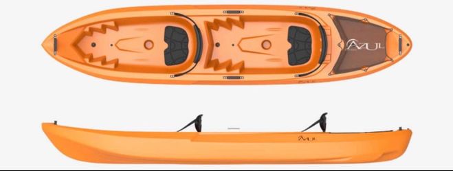 Azul Kayaks - like new Sun 12 tandem with 2 new paddles