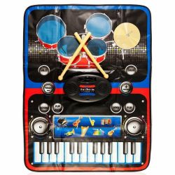 2-in-1 Functional Drum & Piano Foldable Music Mat Kids Music Play Mat