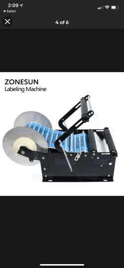 Labeling Machine For Bottles