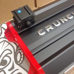 CRUNCH 1500 WATTS MONOBLOCK 2 Ohm STABLE BUILT-IN CROSSOVER WITH BASS CONTROL CAR AMPLIFIER  ( BRAND NEW PRICE IS LOWEST INSTALL NOT AVAILABLE  )