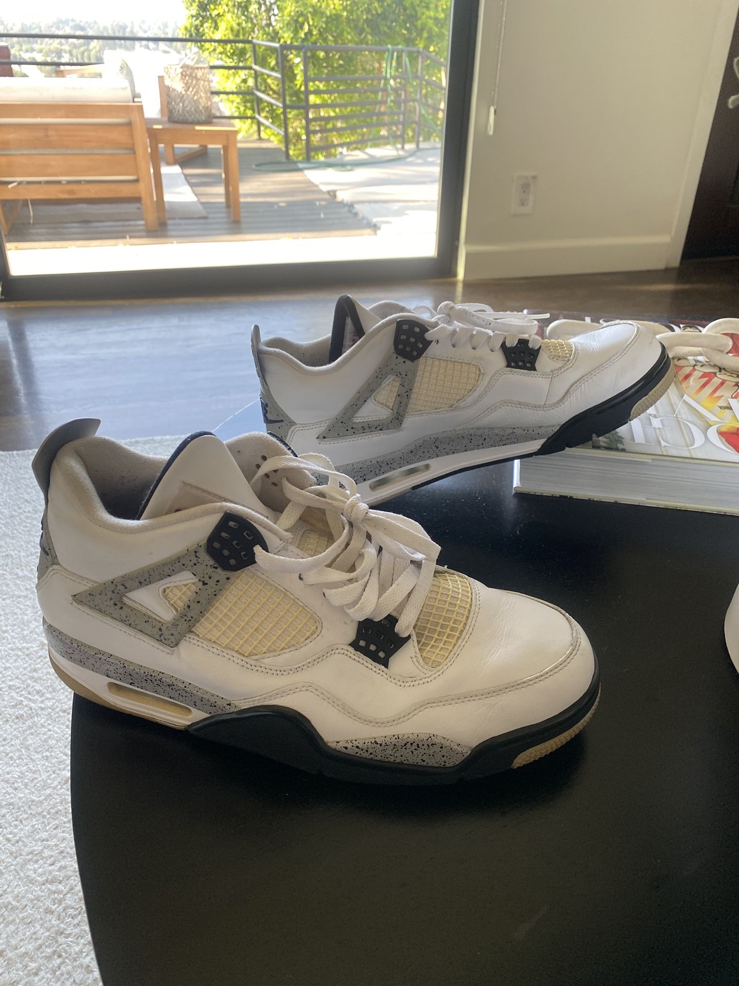 Jordan 4 white cement 11.5