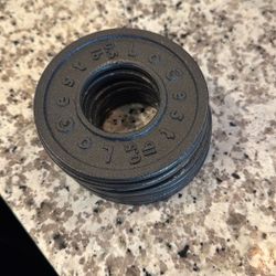 Micro Barbell Plates, 4lbs Worth Of 0.5 Micro Plates