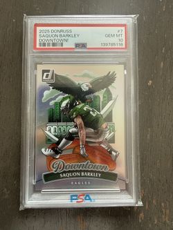 2025 saquon barkley downtown psa 10