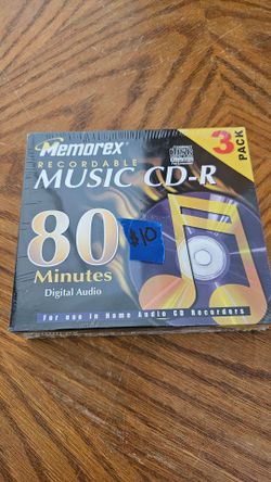 MEMOREX RECORDABLE MUSIC CD-R 80 MINUTES
