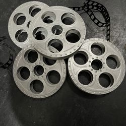 Metal Film 8” reels For Decor
