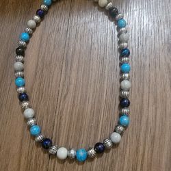 BEADED NECKLACE BY MR LEE