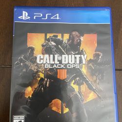 Call of Duty Black Ops 4 Ps4