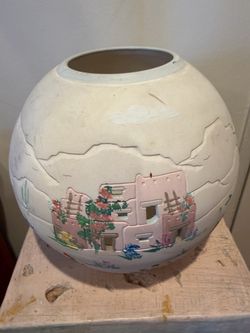 Southwestern Pueblo Pottery Vase – 9” Tall