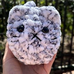 Loaf Cat 🐈 Handmade 🧶 crochet 🧶 plushie