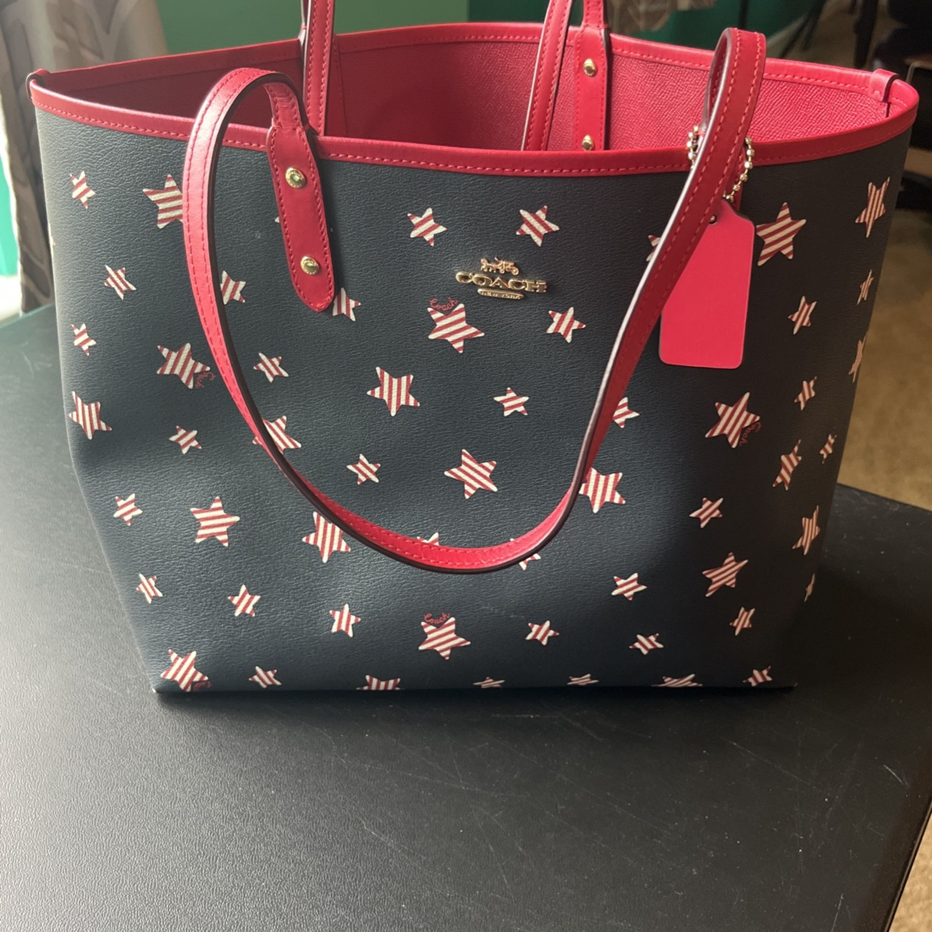 Coach Patriotic Tote