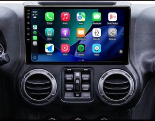 10" Android 13 64GB Car Stereo for 2007-2018 Jeep Wrangler Jk