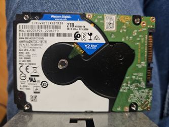 Western Digital 2TB SATA 2.5" HDD LAPTOP HARD DRIVE