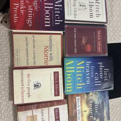 Mitch Albom Book Lot