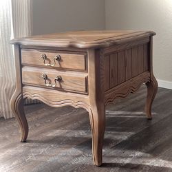 Hammary Solid Oak Accent Table – Made in USA