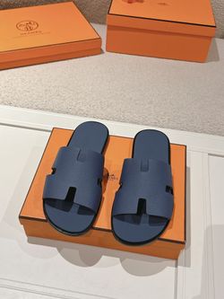 New Hermes Men's Slippers