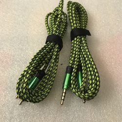 2 Auxiliar Cable Brand New #16