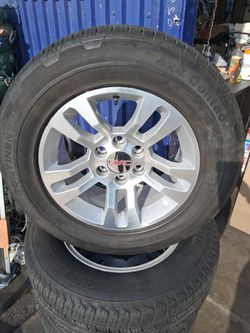 18" Gm Rims AND Tires