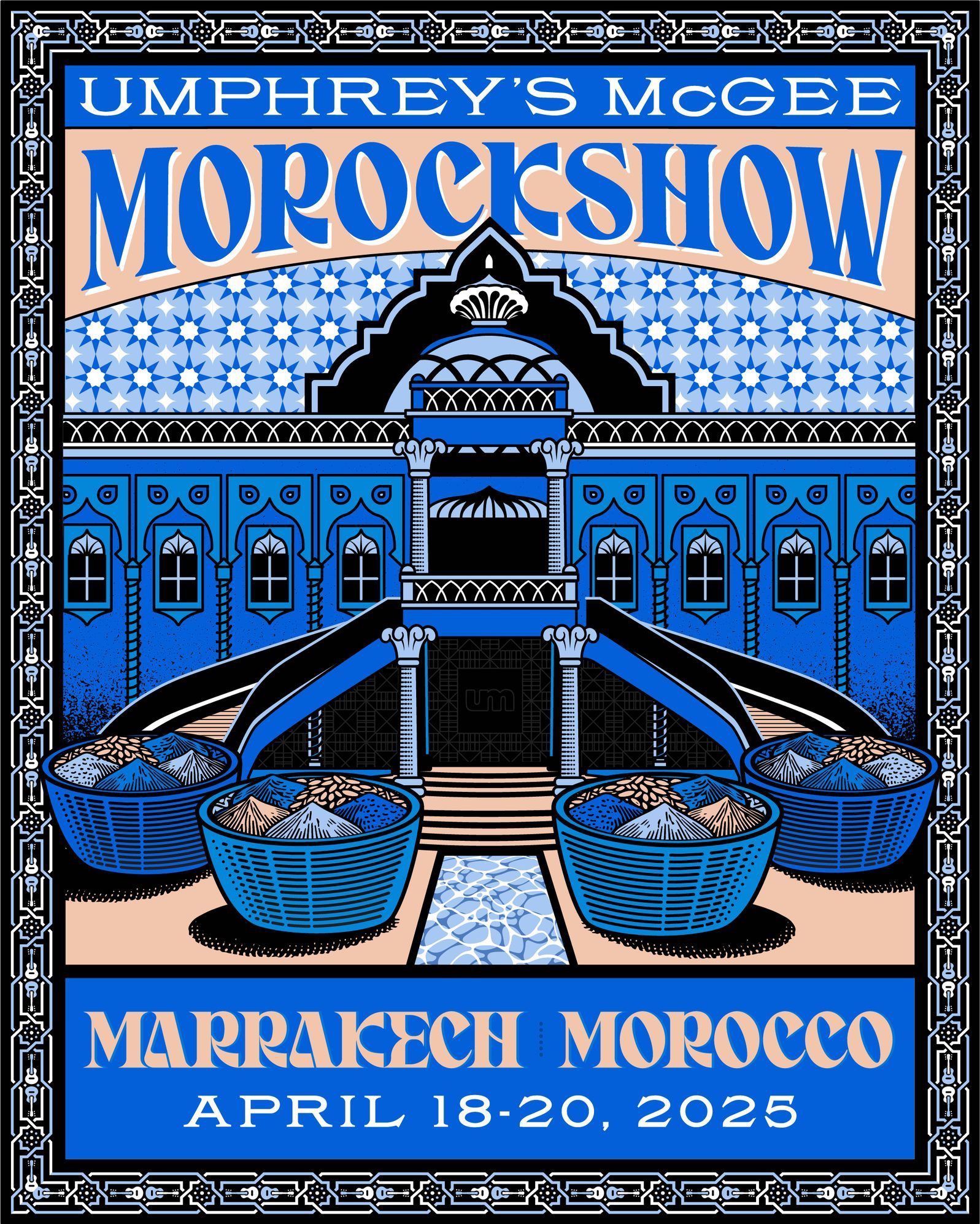 2 Umphrey’s McGee 3 Day Packages To Morocco 4/18-4/20