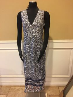 NEW SUMER DRESS BLUE COLOR Multicolor SIZE LARGE