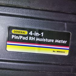 4 In 1 Pin/Pad Rh Moisture Meter