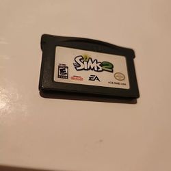 Sims 2 Nintendo Game Boy Advance GBA Authentic Tested Cart Game Only