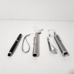 3pcs Light, 4 in 1, 2 in 1 USB Rechargeable Red L. Pointer 

