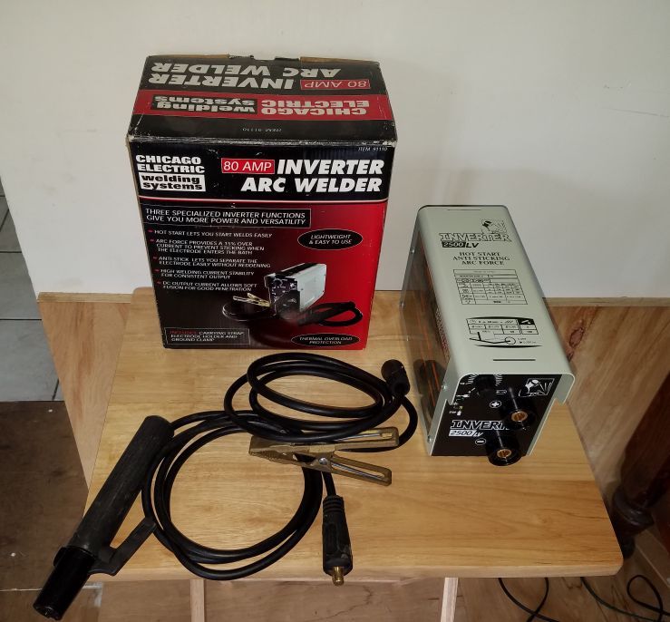 CHICAGO ELECTRIC 80 AMP INVERTER ARC WELDER