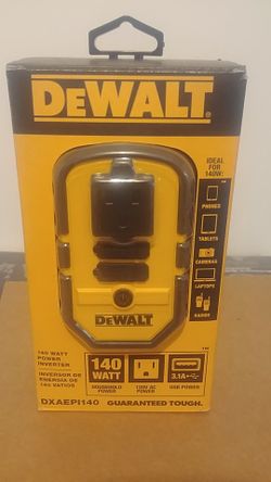 140 DeWalt power inverter,