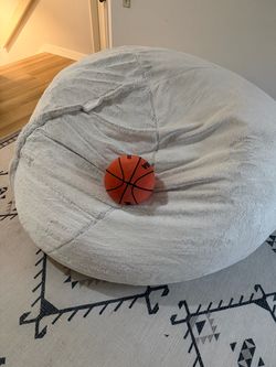 Lovesac SuperSac – Alpine Swirl Phur Cover – Excellent Condition