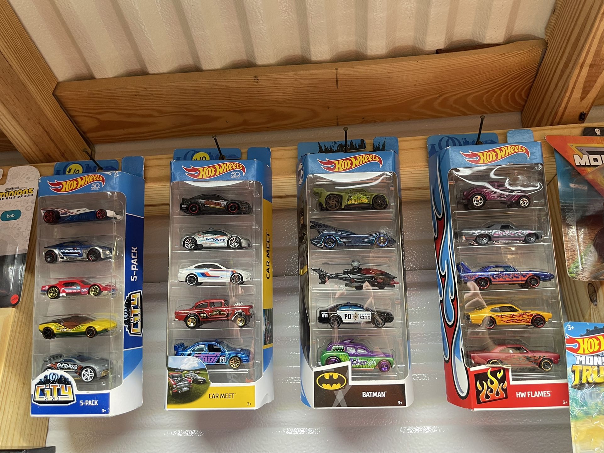 Hotwheels 5 Pack $10 Each