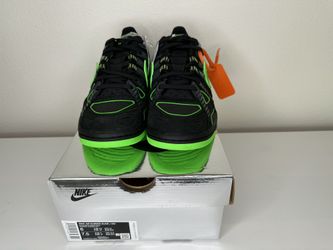 OFF-WHITE AIR RUBBER DUNK GREEN STRIKE DS NEW SIZE 6