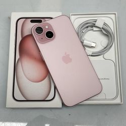 iPhone 15 Unlocked 128GB Pink