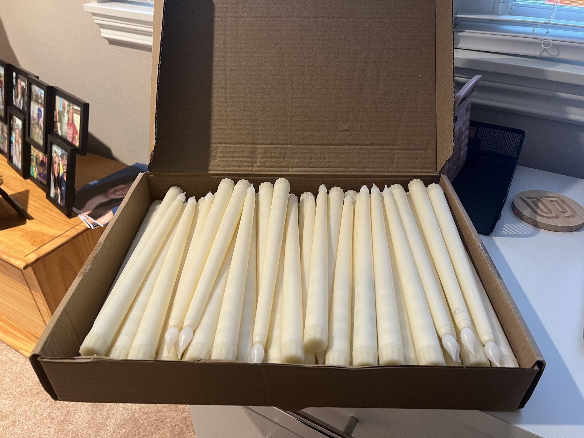 Battery Opperated Candlesticks.  72pc Never Been Used