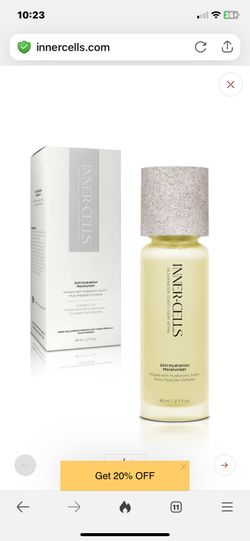 InnerCells 24H Hydration Moisturizer Infused HyaluronicAcid&Multi-PeptideComplex