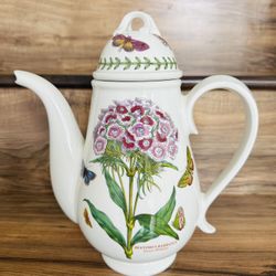 Portmeirion Botanic Garden Dianthus Barbatus Sweet William 10" Coffee Pot