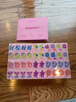 Brand New The Mahjong Line Cheeky Petal Pink Tiles