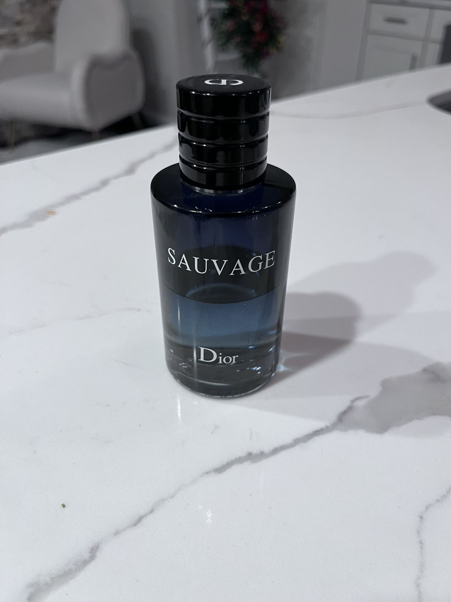 Dior Sauvage EDT 3.4 Oz *Half Full*